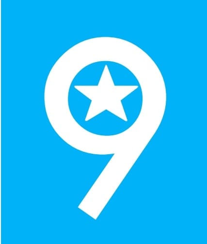 9 Power Aluminium Logo