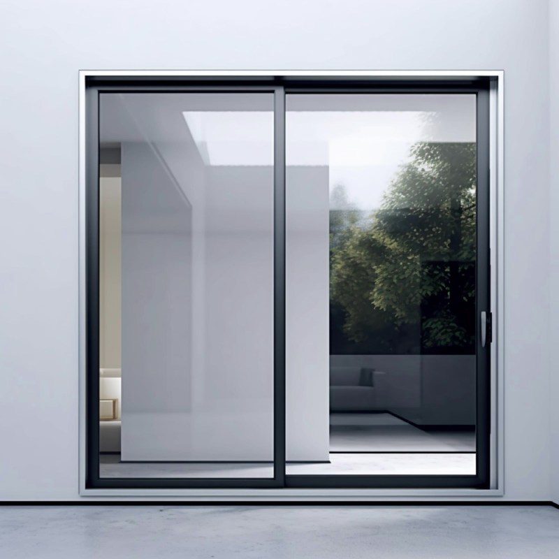 Aluminium sliding window