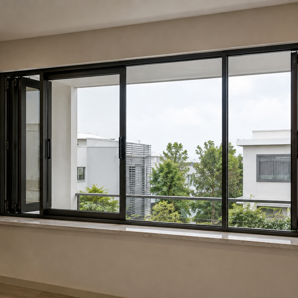 Slide & Fold Window